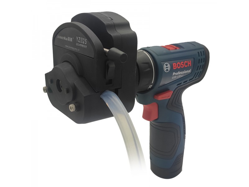 Hand-held sampling peristaltic pump