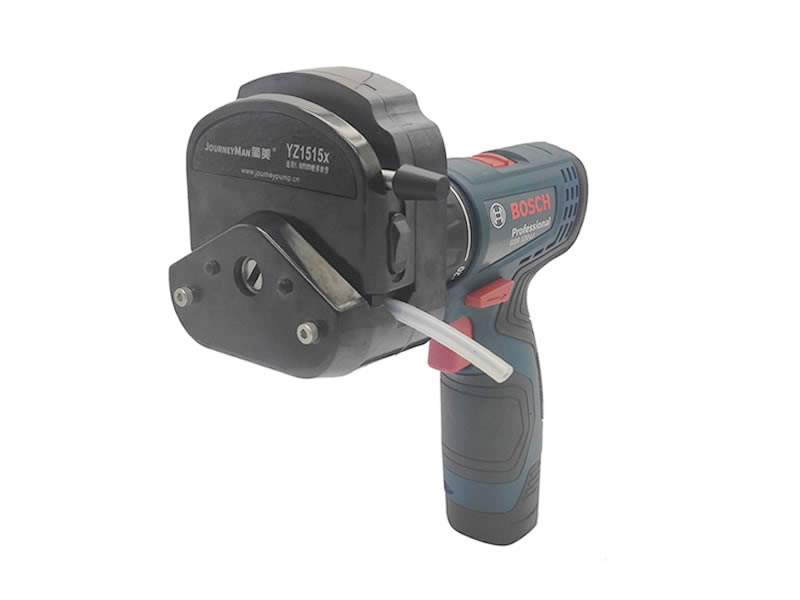 Hand-held sampling peristaltic pump