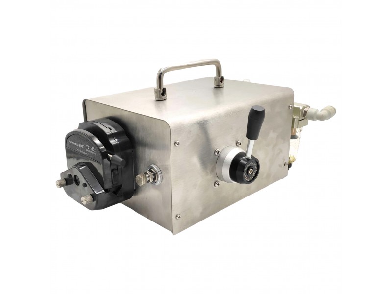 Pneumatic peristaltic pump