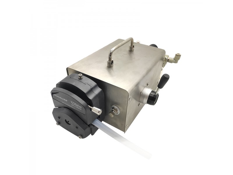 Pneumatic peristaltic pump