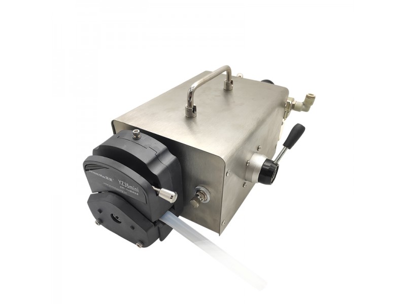 Pneumatic peristaltic pump